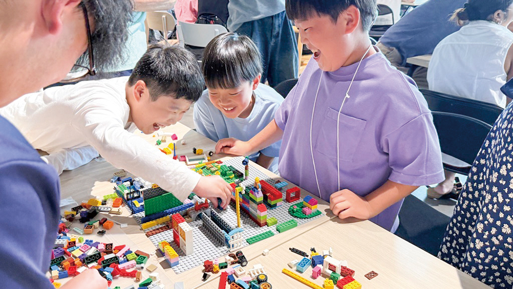 LEGO(レゴ)でかんがえる災害に強いまち