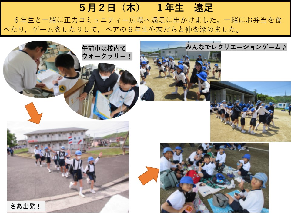 1年生 5月1