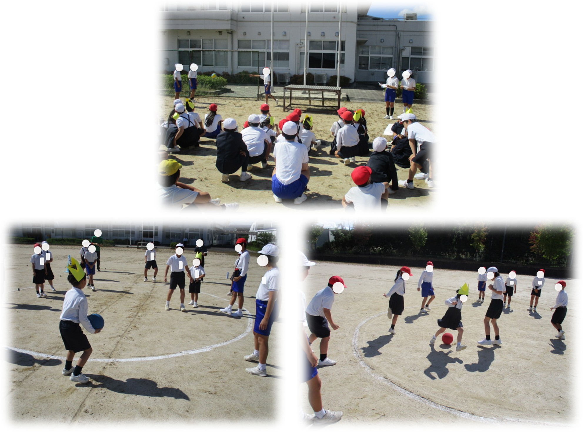 転がしドッジボール大会