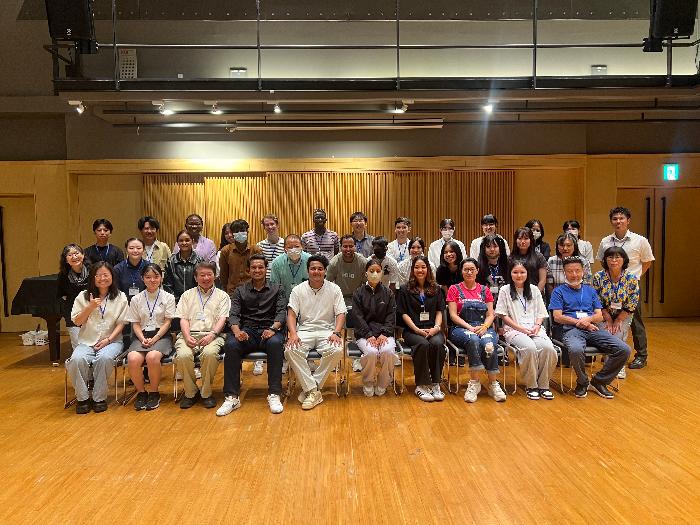 東広島国際フェスタ2025全体説明会の集合写真
