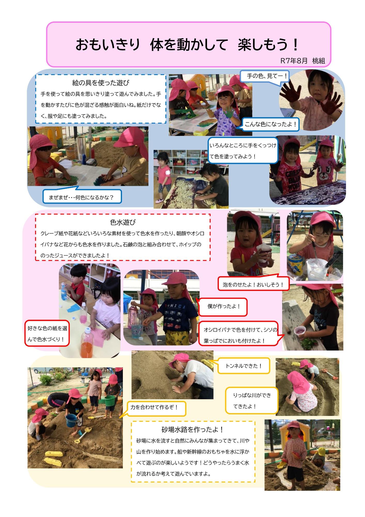 ドキュメンテーション8月桃組