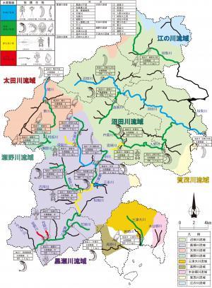 平成27年度主要水域(河川)における水生生物調査業務(その2)報告書H27水質汚濁地図H27底生生物による東広島市水質汚濁の地図