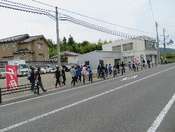 上黒瀬ふるさとウォーキング広国大地域支援実習60610-02