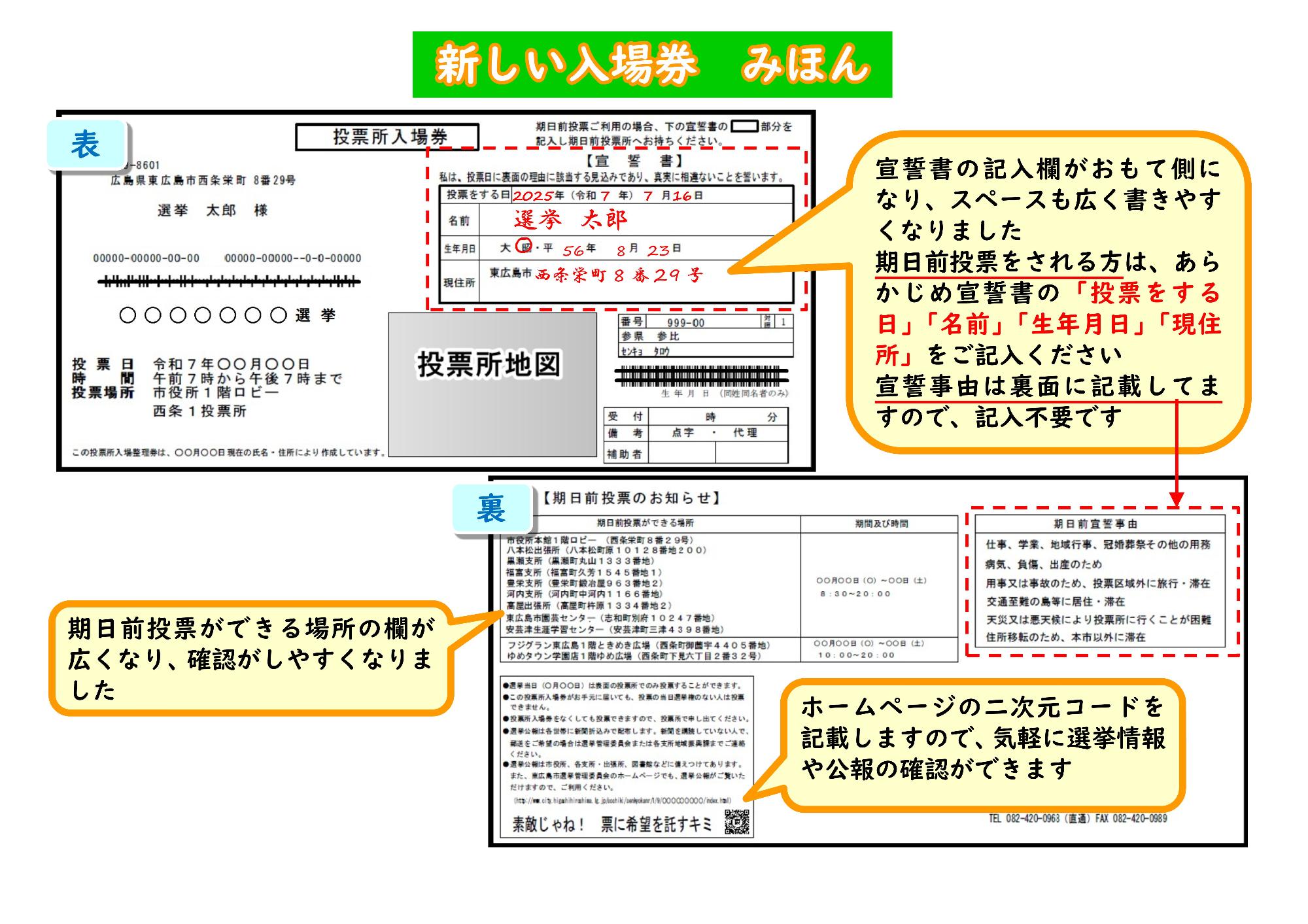 新入場券