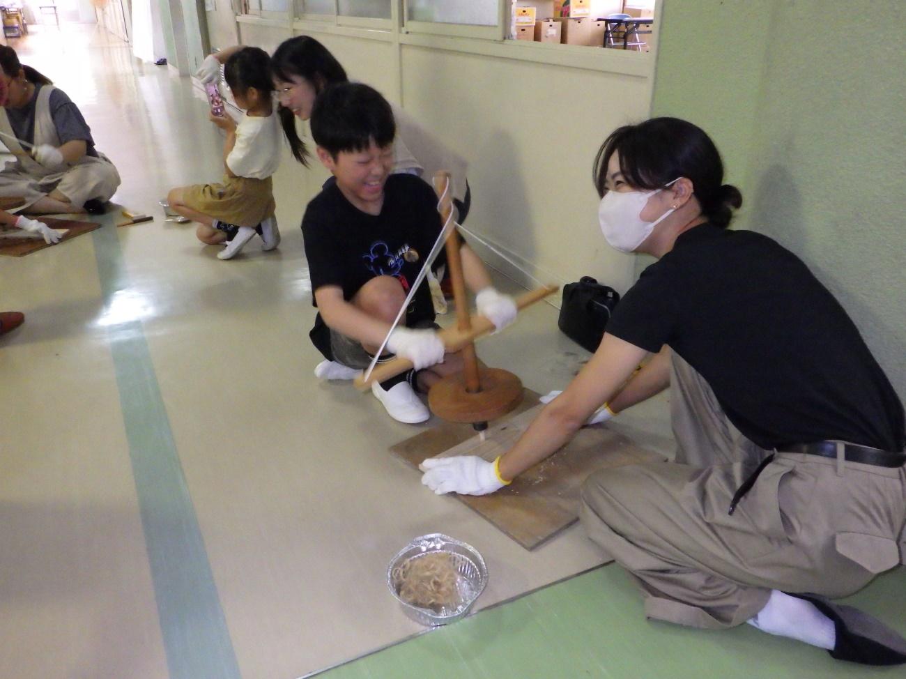 火おこしの要旨