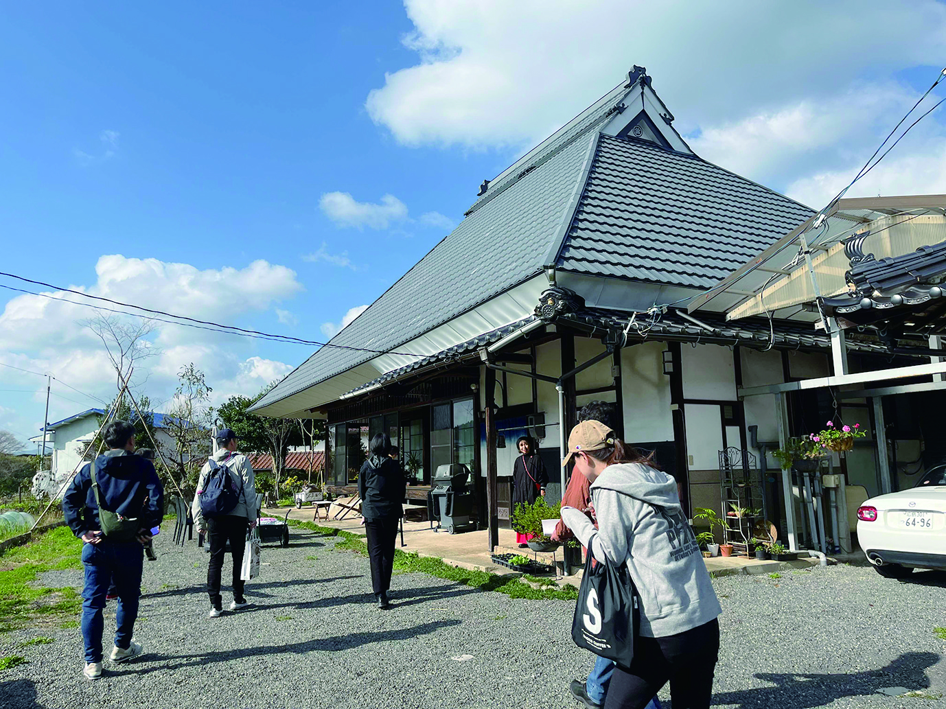 空き家を改修した施設でのイベント