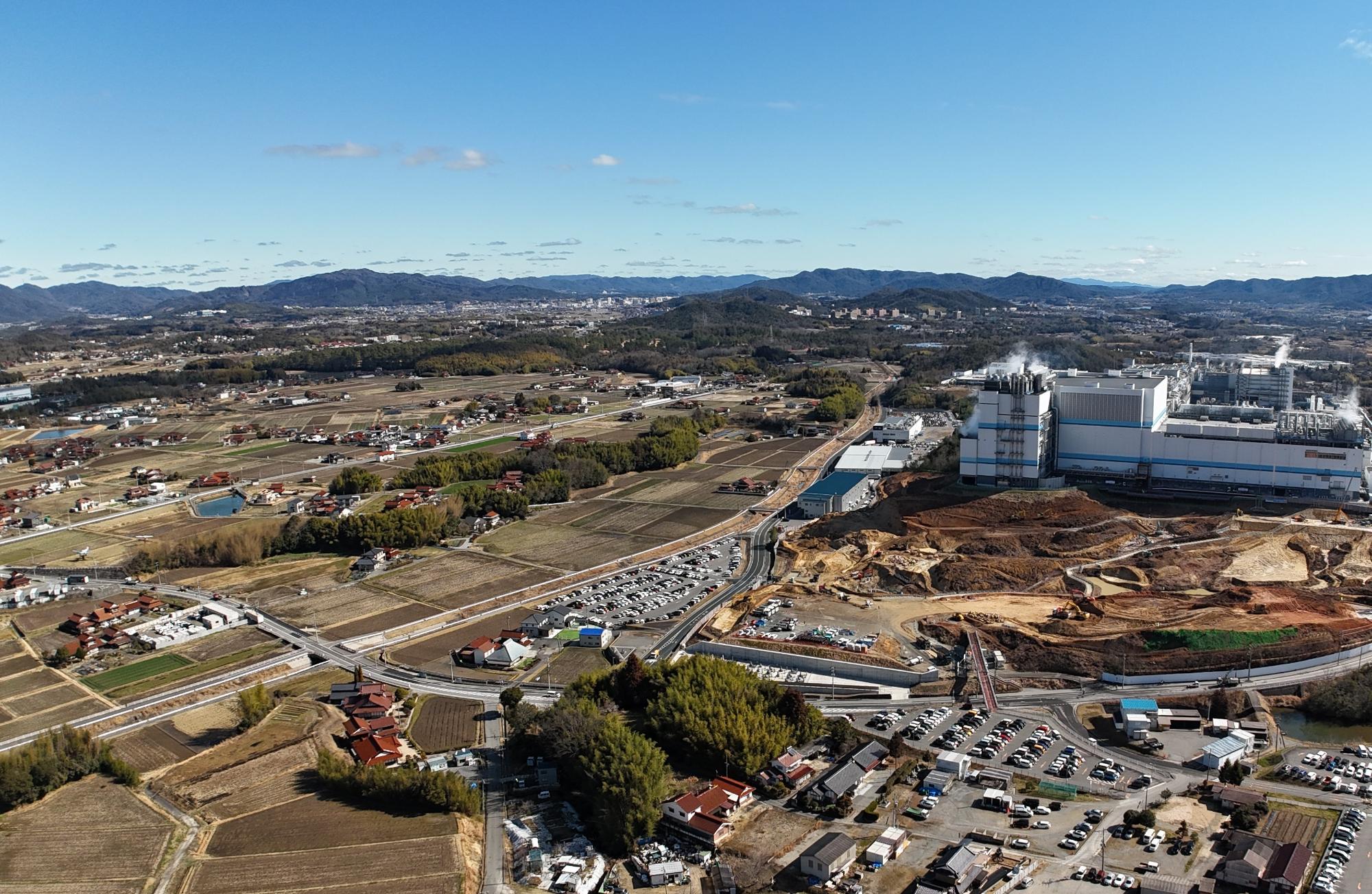 半導体関連産業の集積を目指す吉川地区周辺