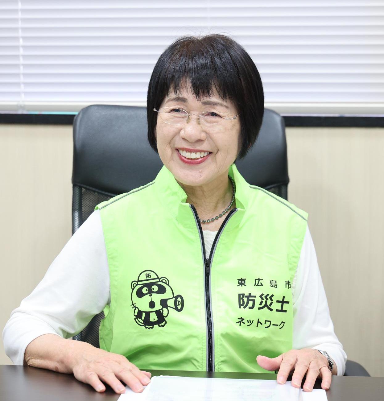 東広島市防災士ネットワーク 西垣さん