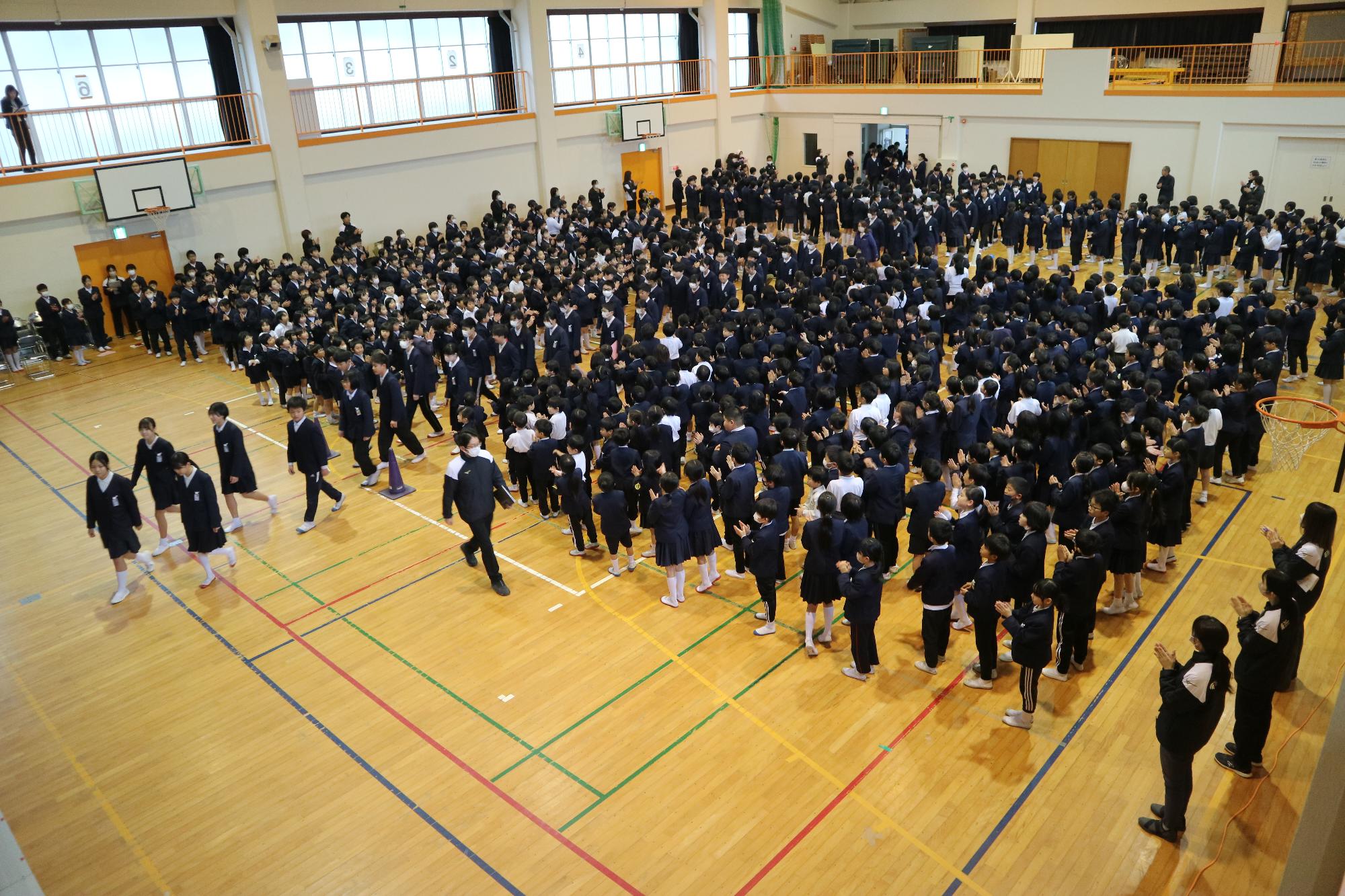 6年生を送る会の様子2