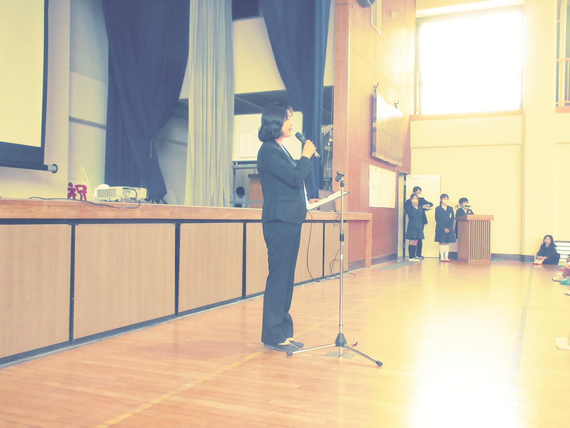 1年生を迎える会03