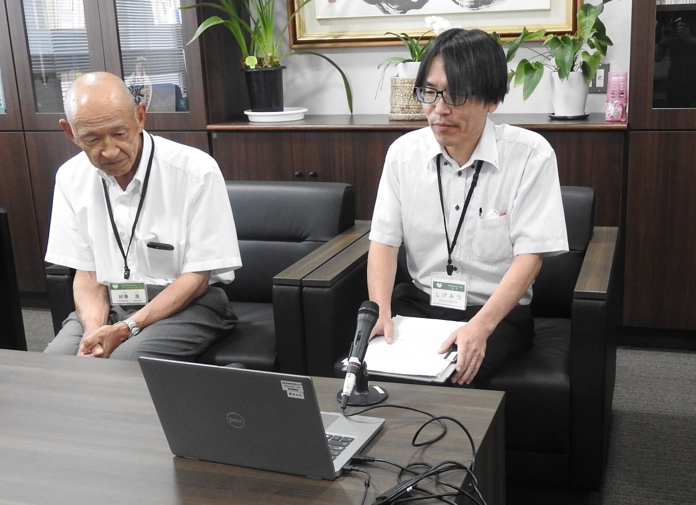 リモートによる防犯教室の様子6