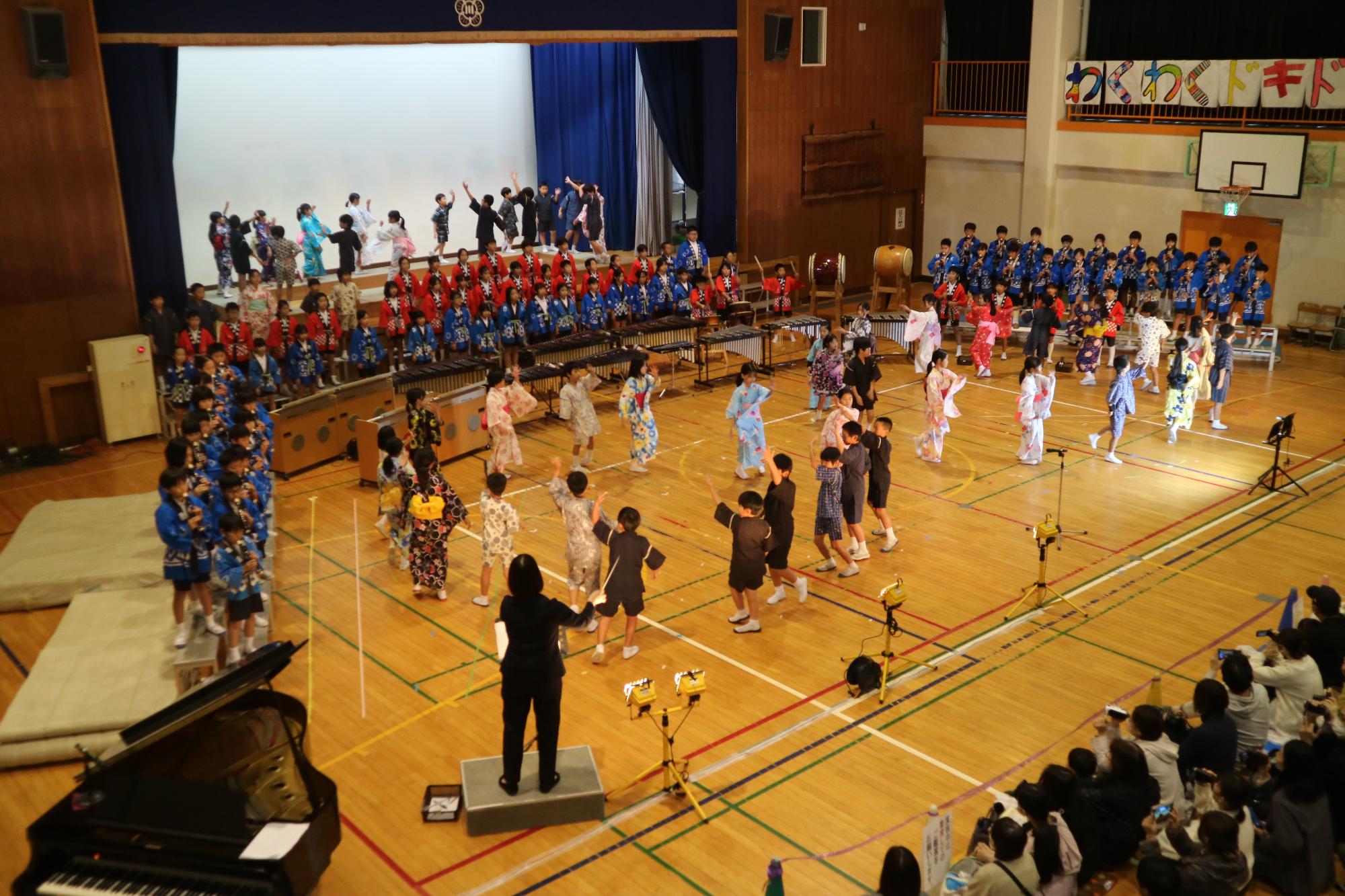 学習発表会4年2