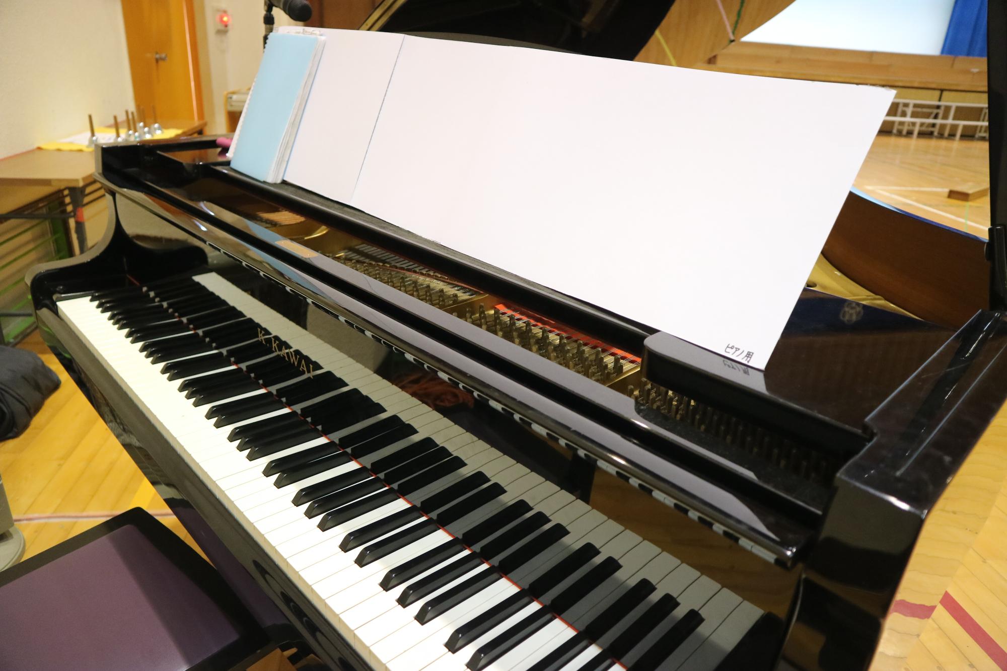 学習発表会の様子ピアノ