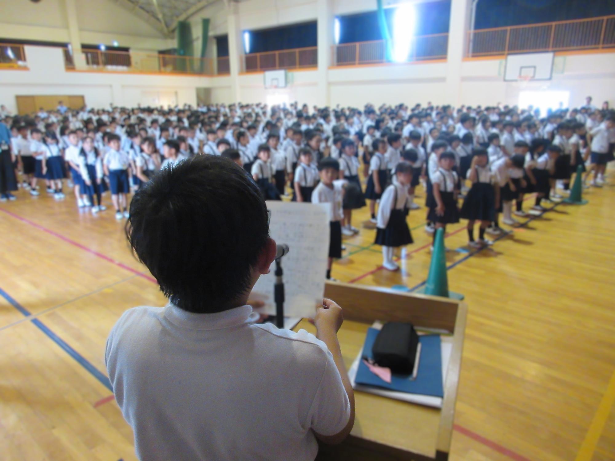 平和集会の様子2