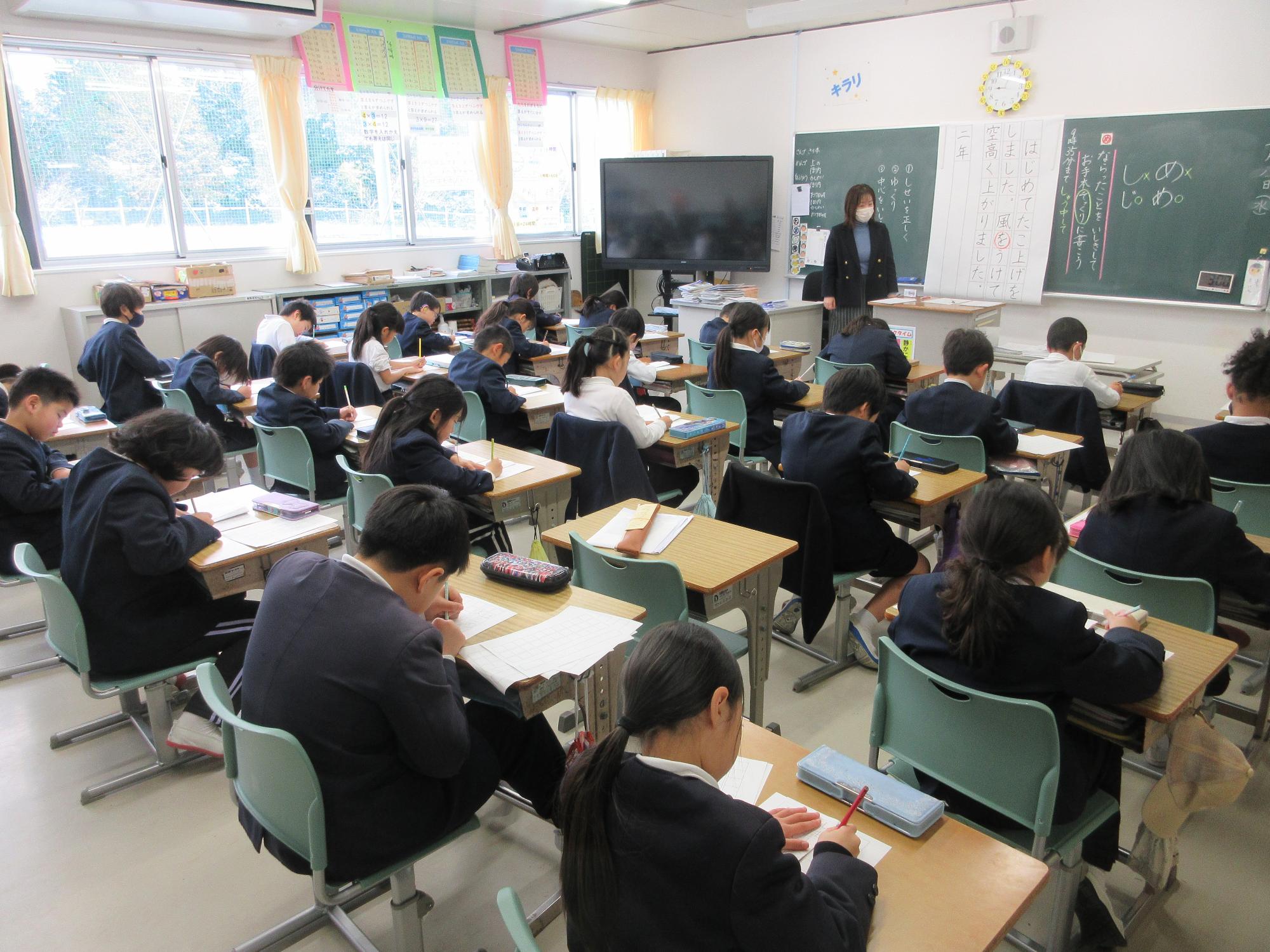 書初め会4