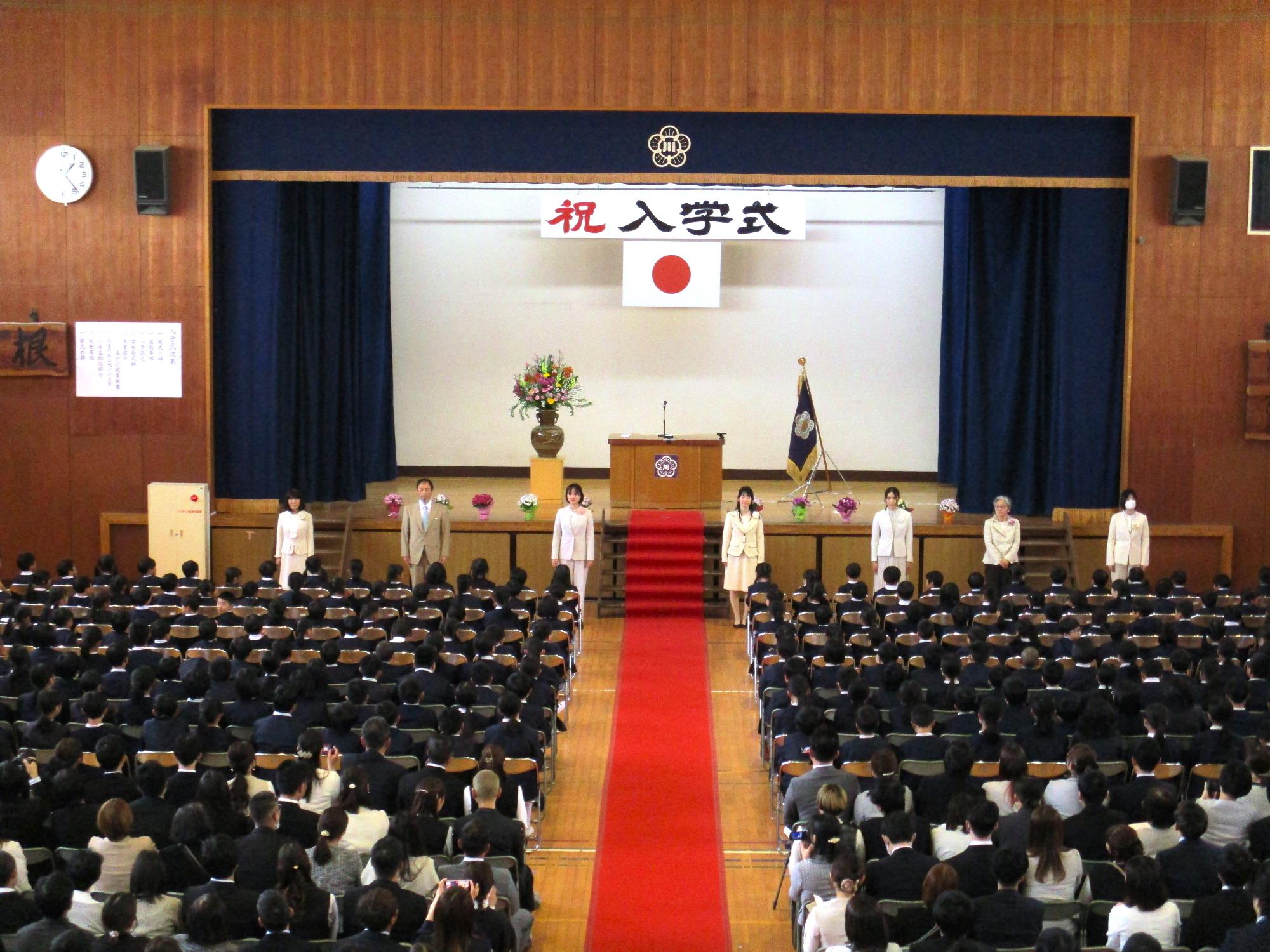 入学式の様子2