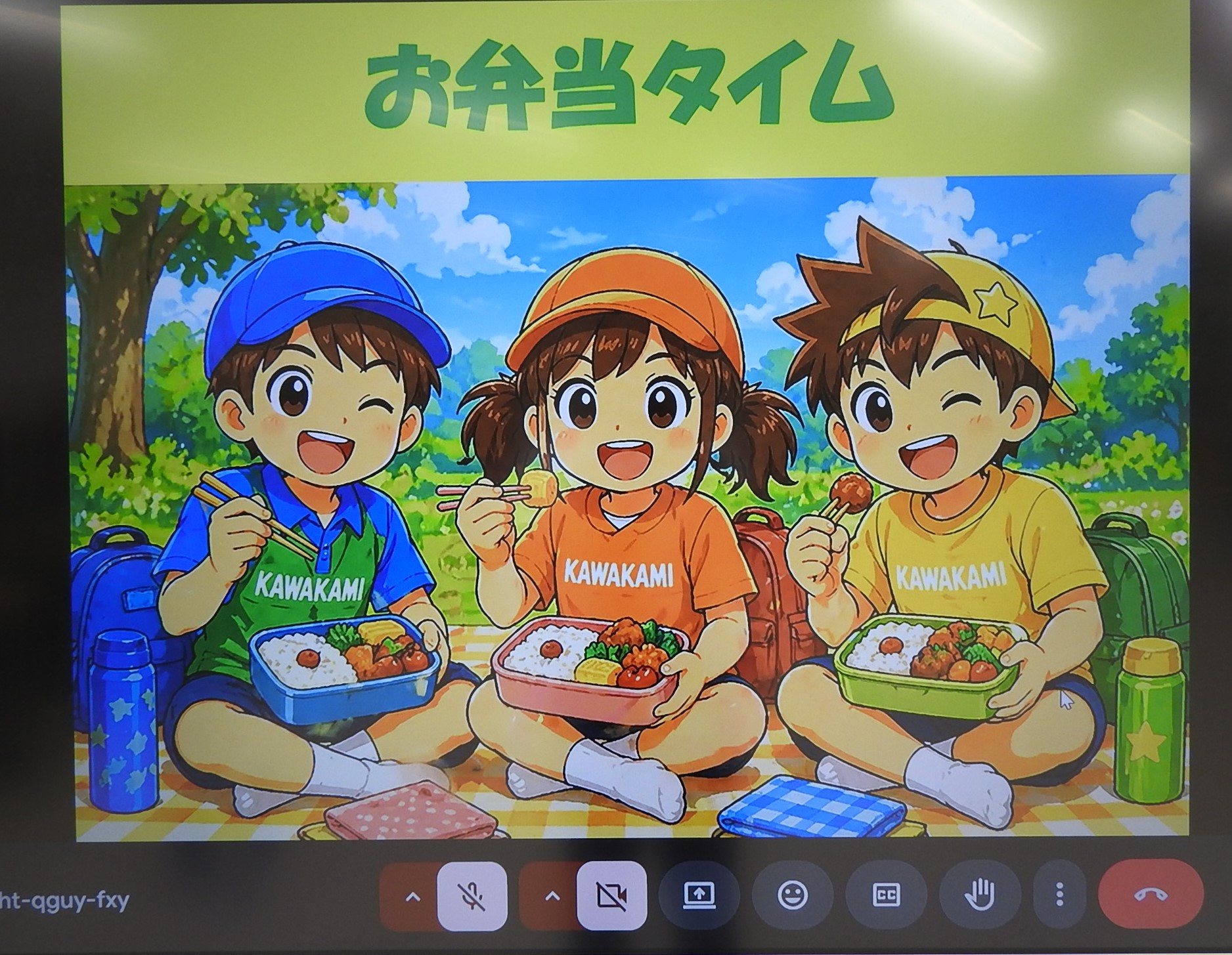 お弁当の様子