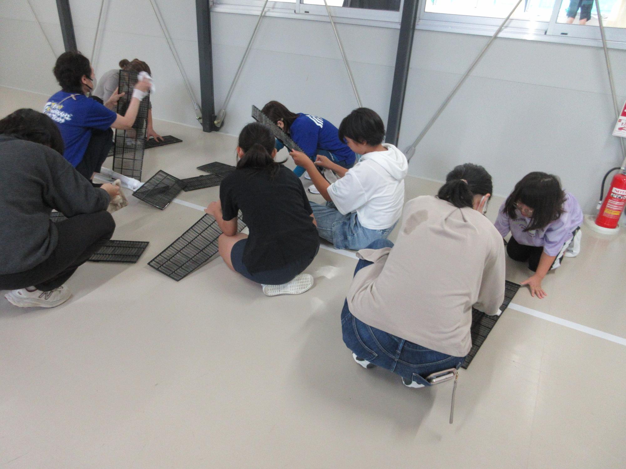 美化作業の様子2