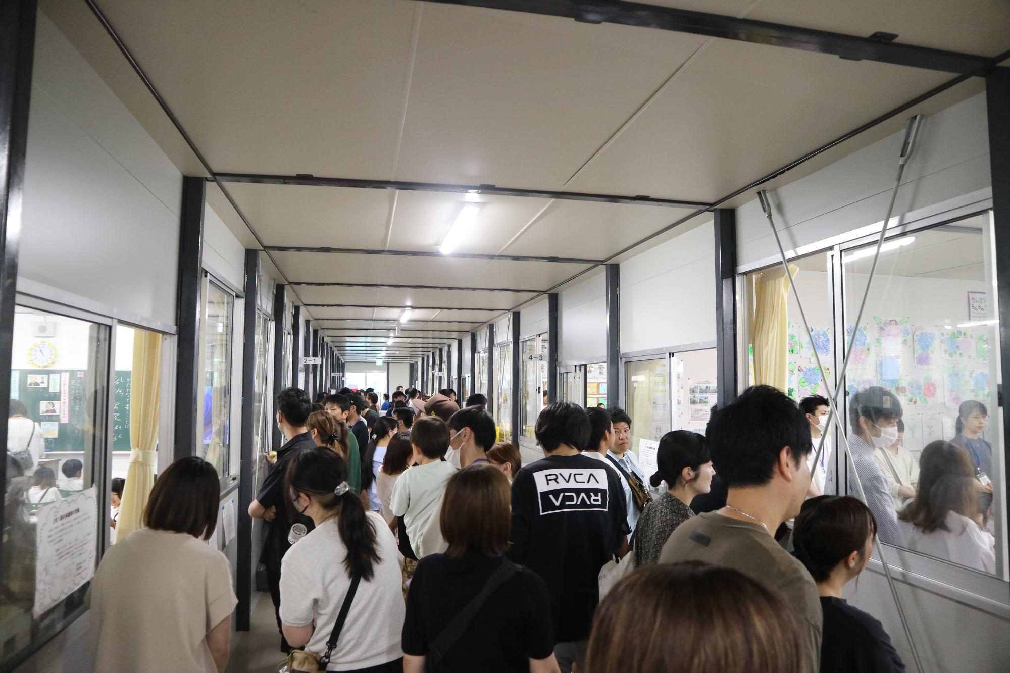 参観の様子