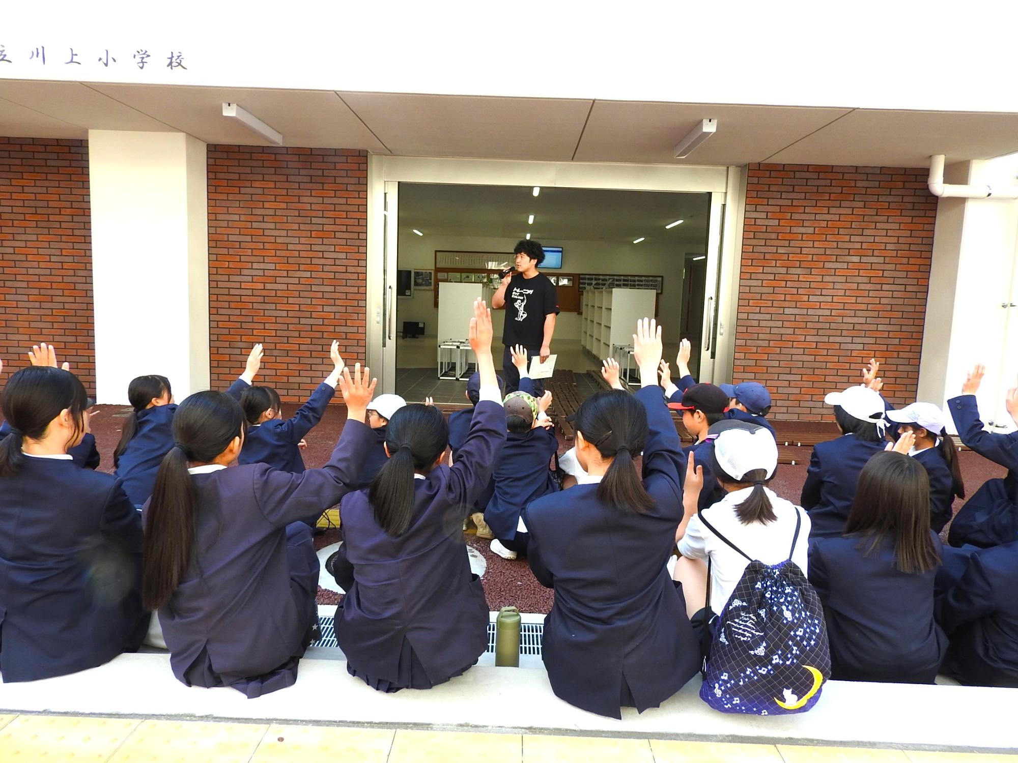 新6年生による入学準備の様子4