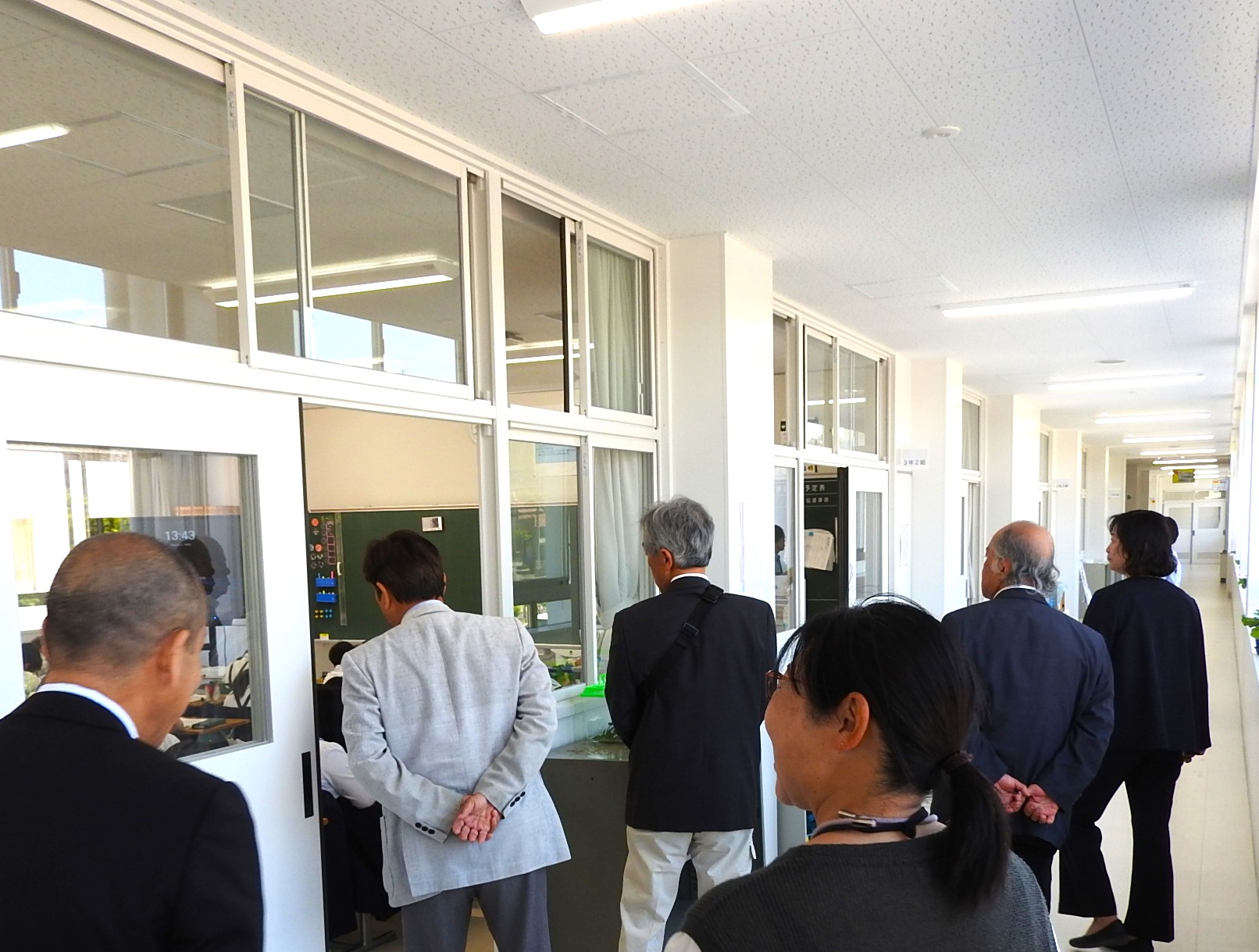 授業見学の様子