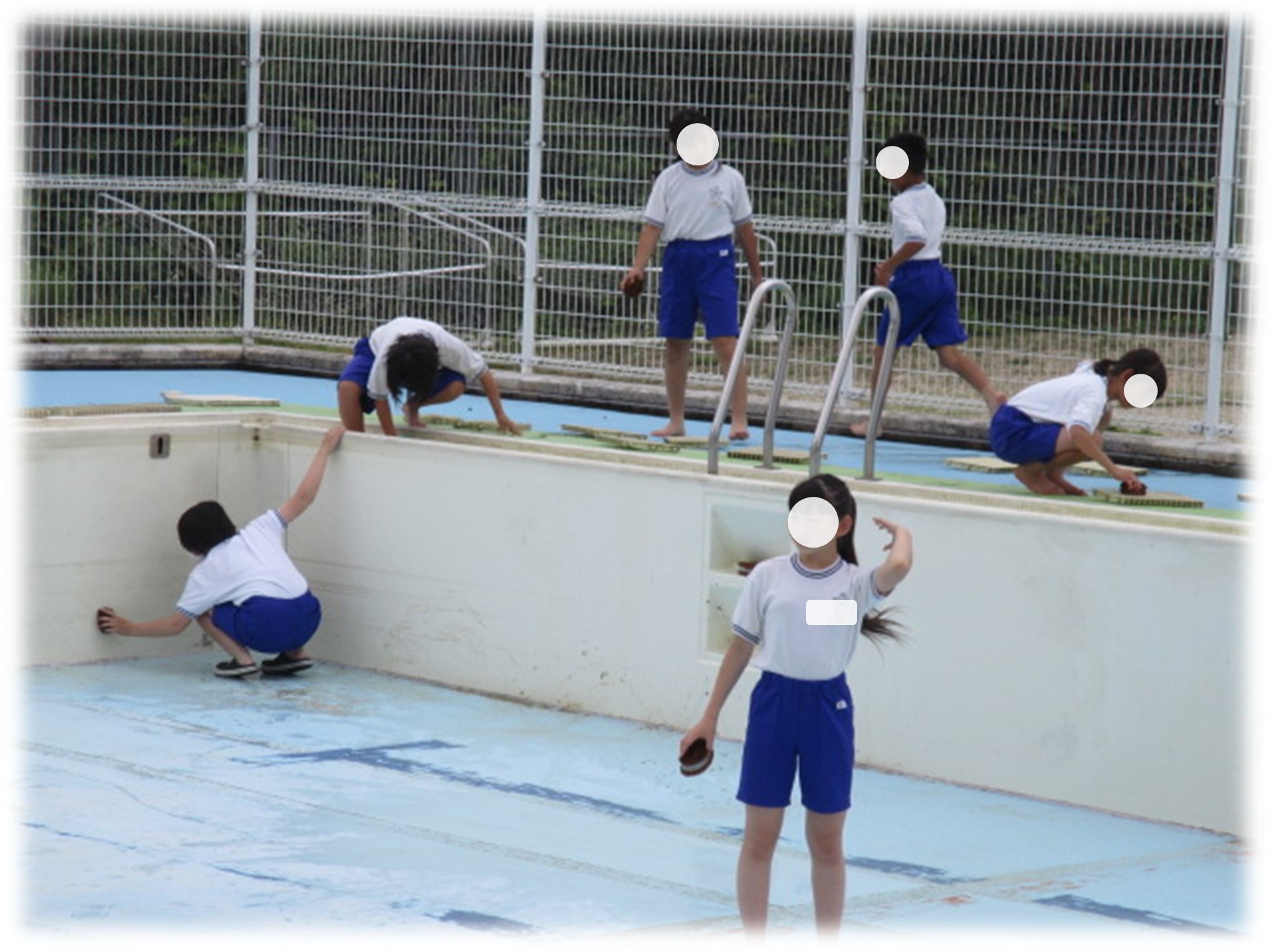 プール掃除4