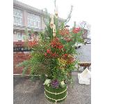 出来上がった門松