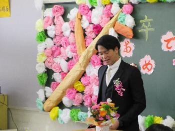 3年3組学活担任より贈る言葉