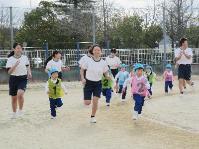 フレーベル幼稚園園児さん伴走2