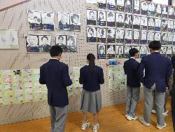 美術科点描画・図書委員会（ポップ）