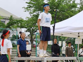 生徒会副会長挨拶