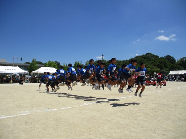 みんなでジャンプの様子