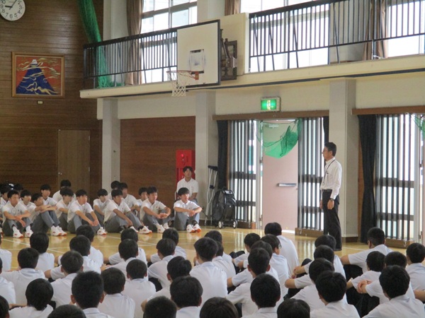 教頭先生より講評