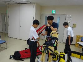 防災見学