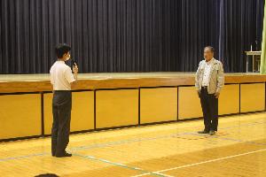 小中合同避難訓練 〜不審者対応訓練〜