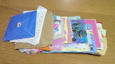 たからものの手紙です。