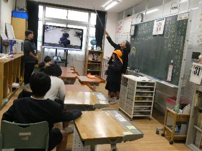 子ども達が命の大切さについて考えている様子です