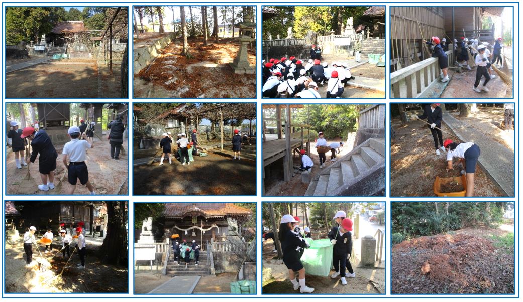 07諏訪神社清掃