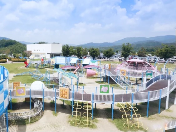 市の公共施設訪問（道の駅湖畔の里福富）