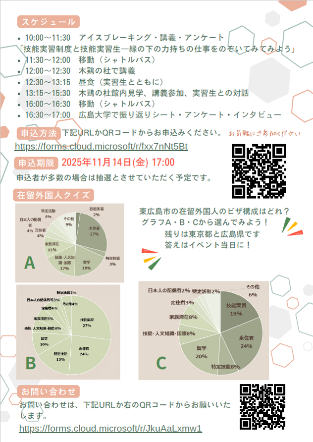 チラシ裏面