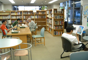 コミュニケーションコーナーの写真