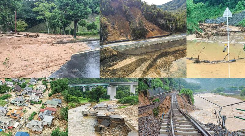 平成30年西日本豪雨災害写真