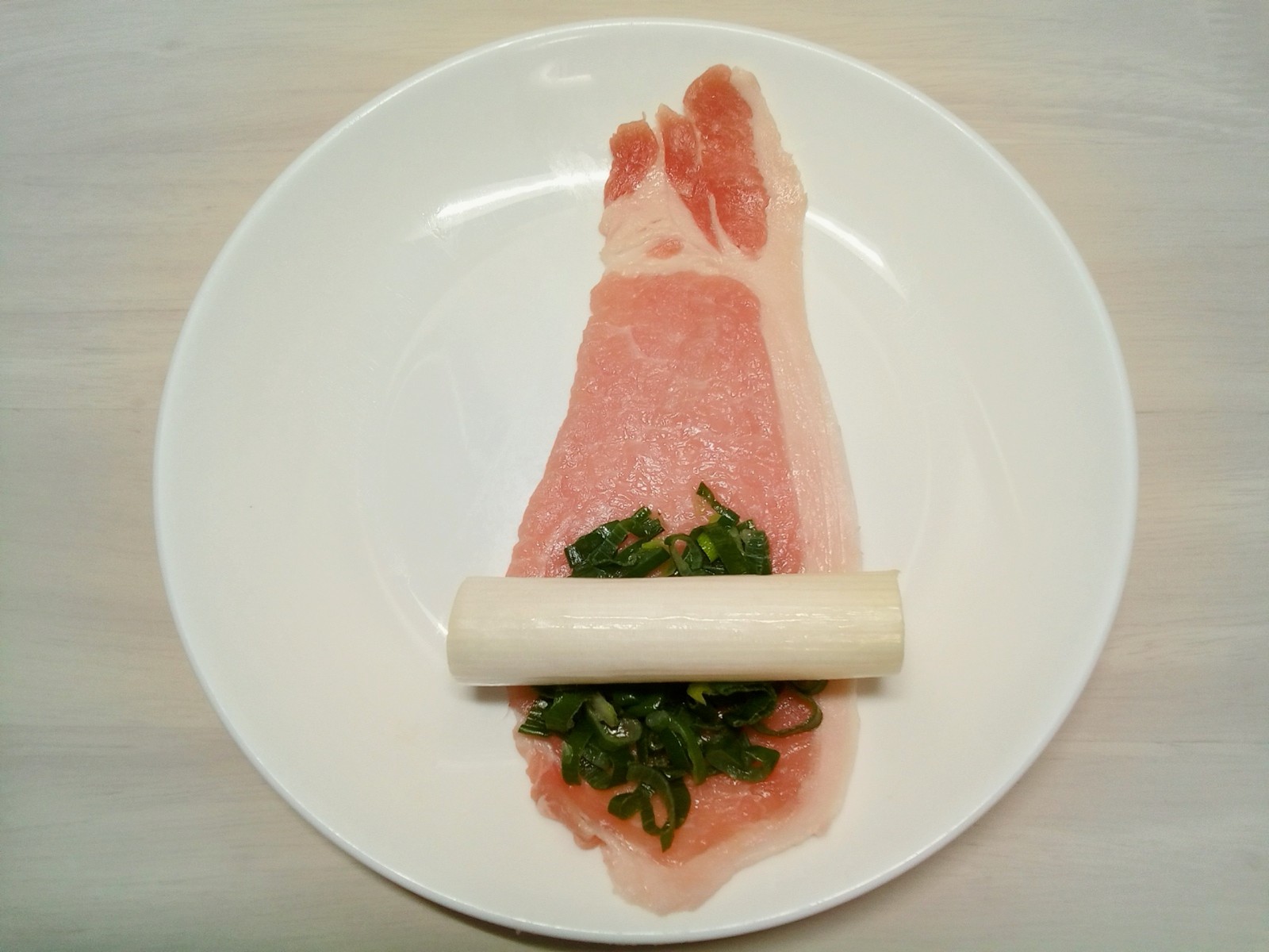 作り方_まるごと長ネギの豚肉塩麹巻き