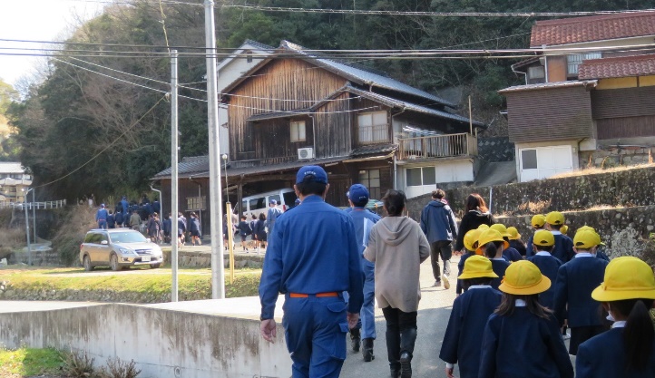 地域をあげての防災訓練