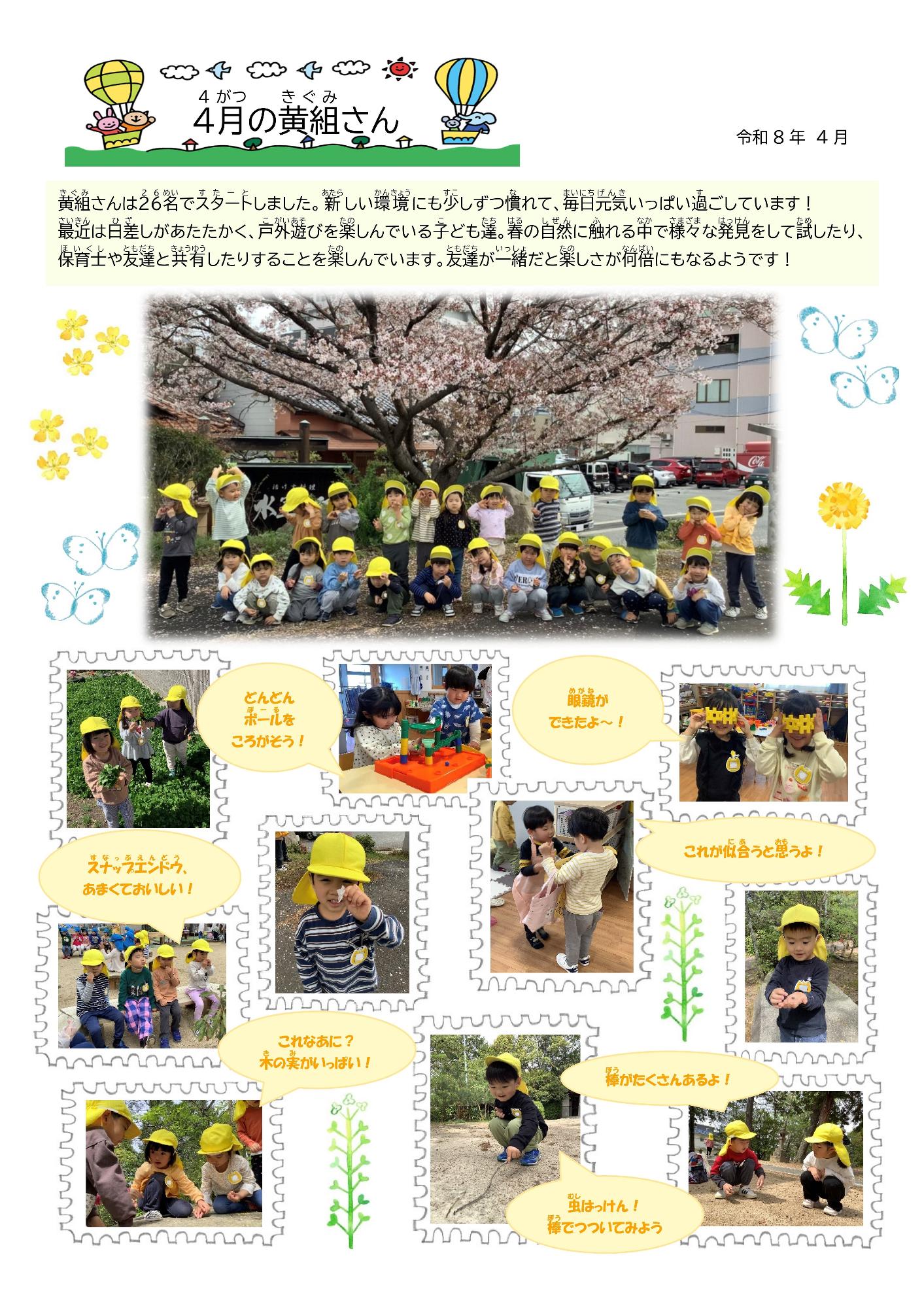 黄組4月