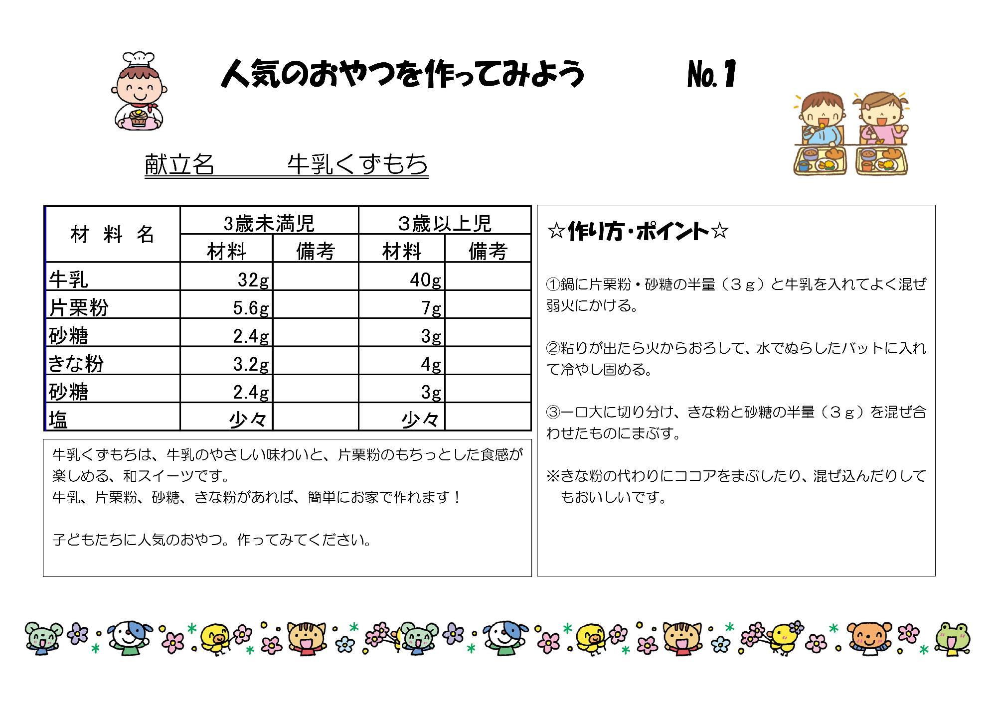 人気のレシピ