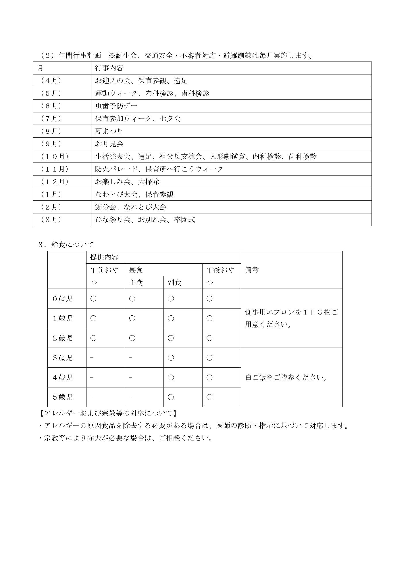 重要事項