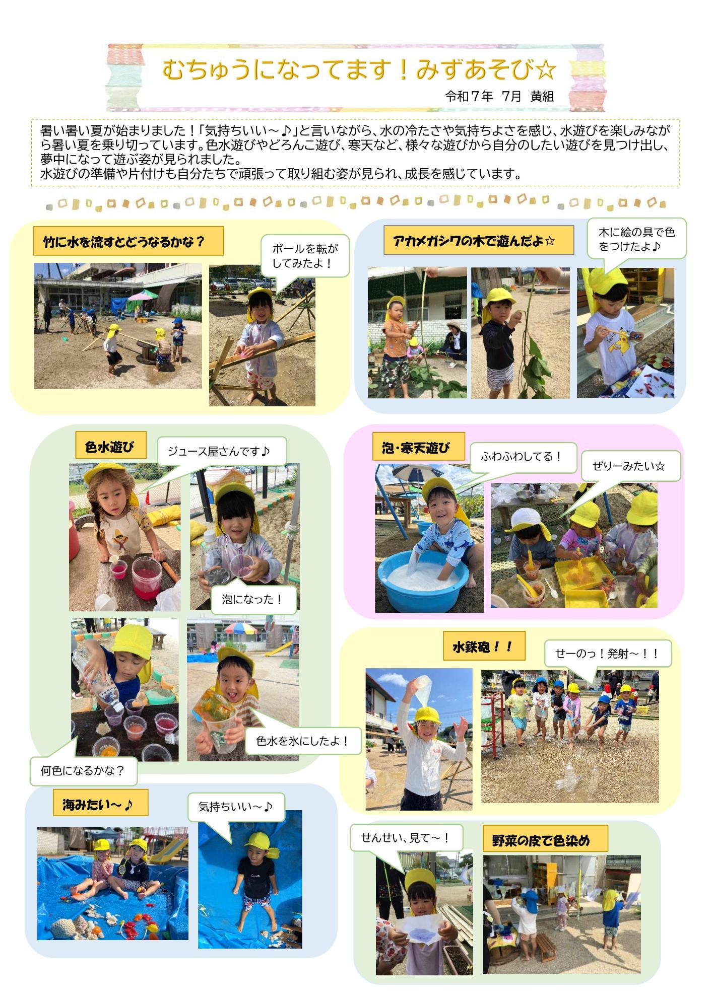ドキュメンテーション7月黄組
