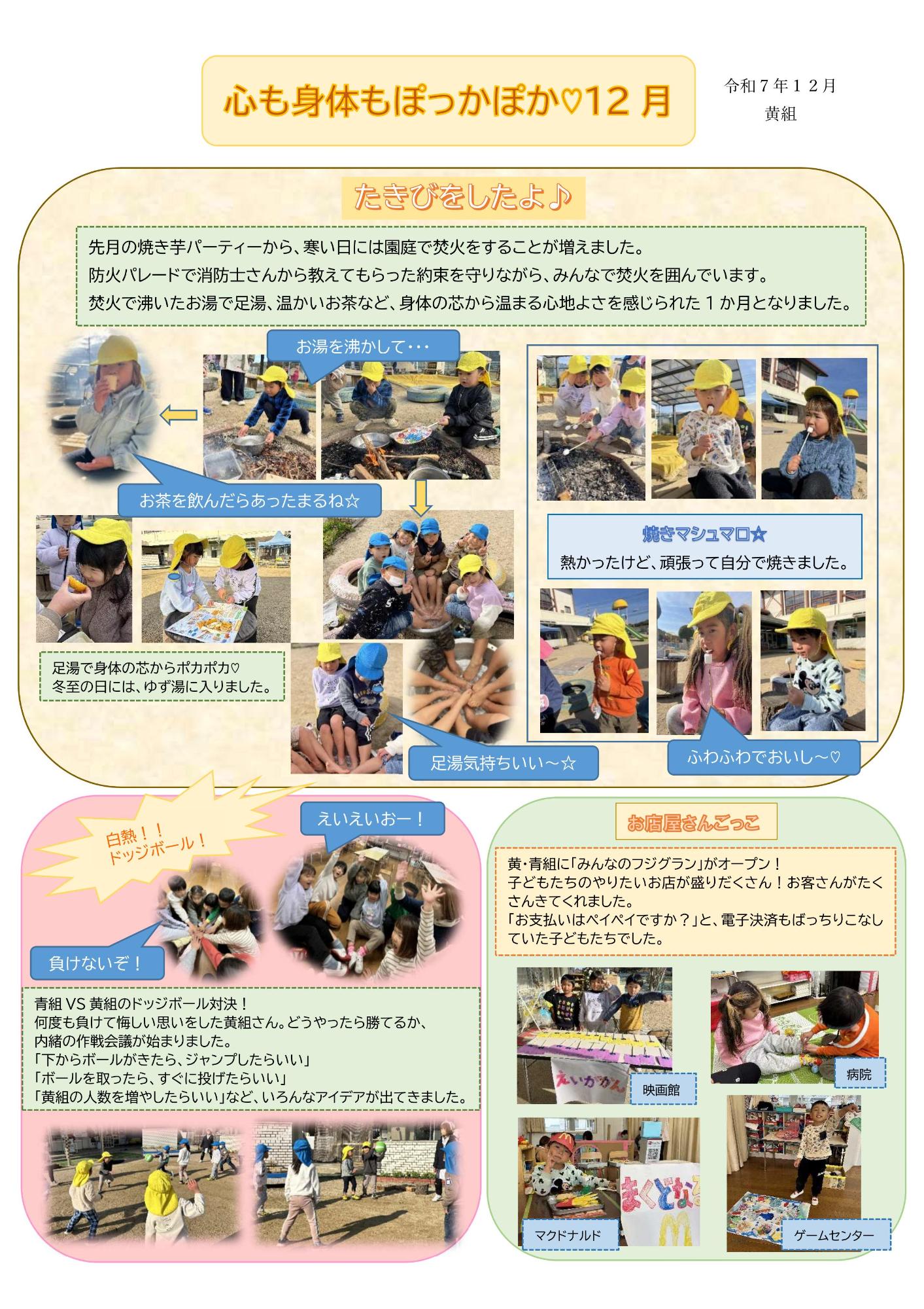 ドキュメンテーション12月黄組