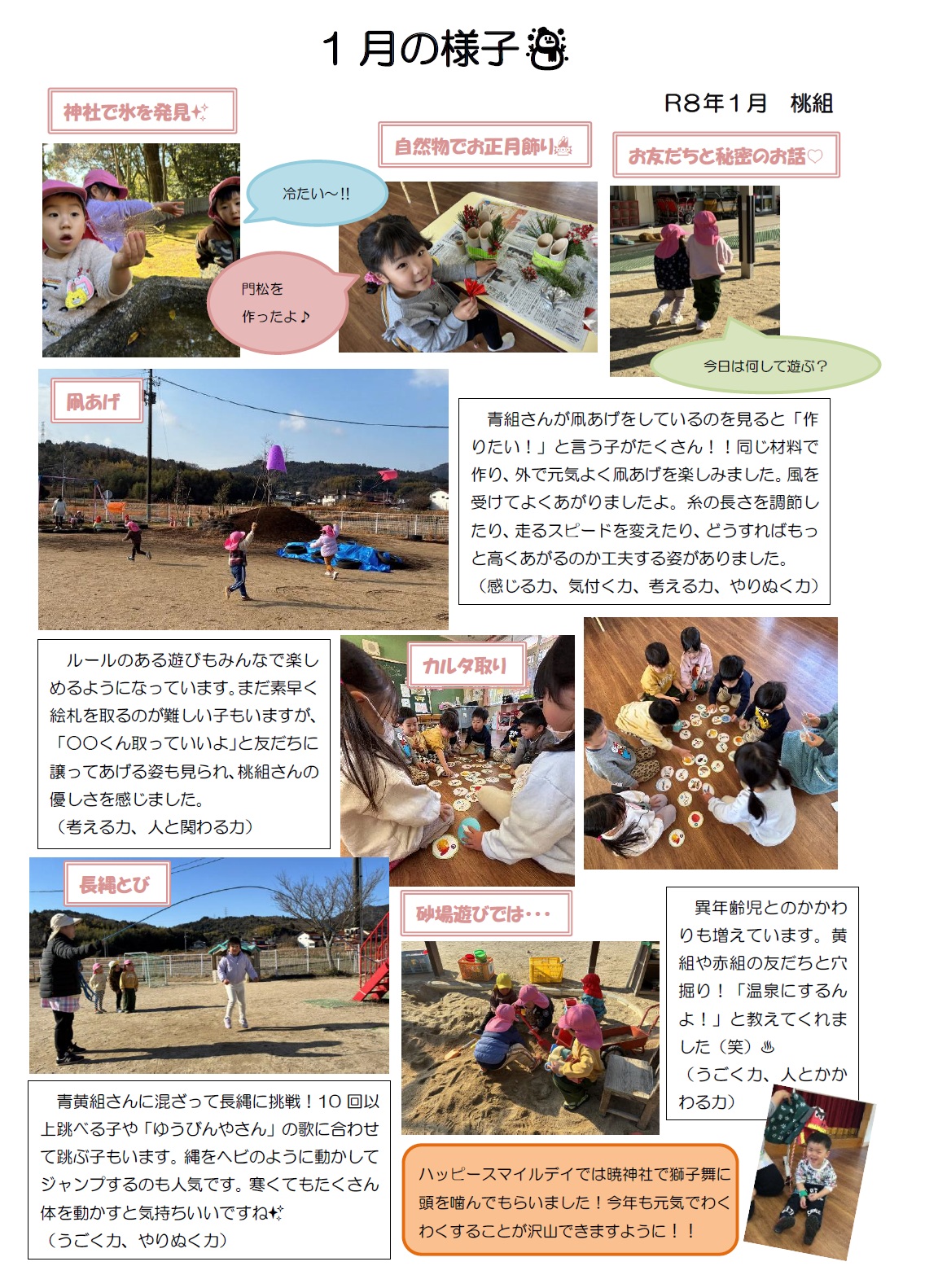 1月の様子